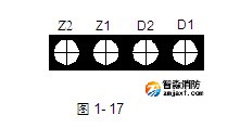 JTY-HM-GST102線型光束感煙火災探測器接線端子圖