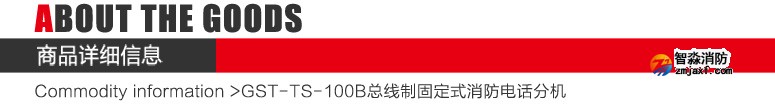 GST-TS-100B消防電話分機
