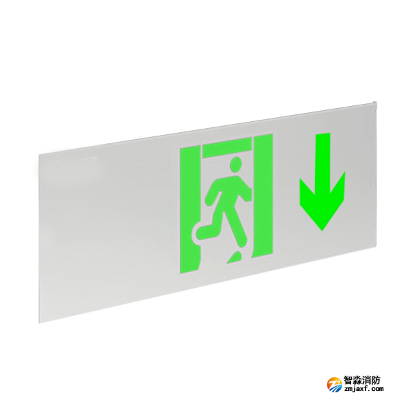 青鳥J-BLJC-1XEⅡ0.3W-11B1H集中電源集中控制型消防應急標志燈具 壁掛單面后