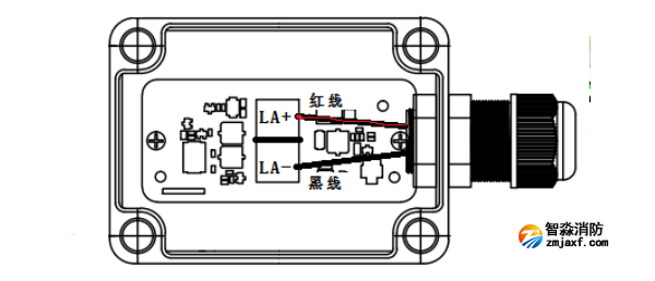 JBF4310-EL感溫電纜終端盒接線圖