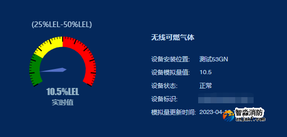 GTYQ-JBF-VS53GN工業及商業用途點型可燃氣體探測器監控畫面