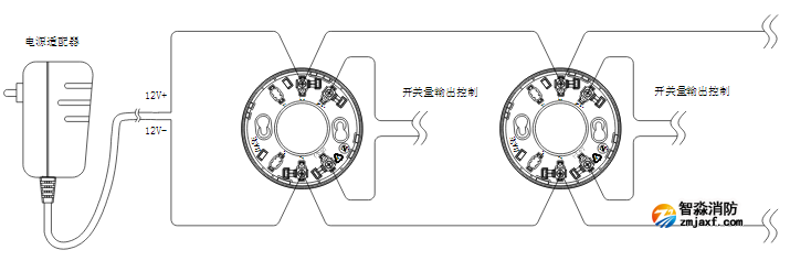JTY-GF-FS1028點(diǎn)型光電火災(zāi)探測(cè)器布線(xiàn)與安裝