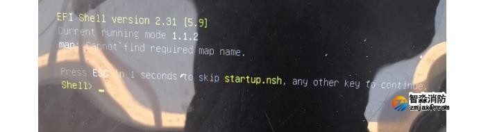 CRT一體機開機出現以下畫面,無法正常啟動 CRT一體機開機出現以下畫面,無法正常啟動