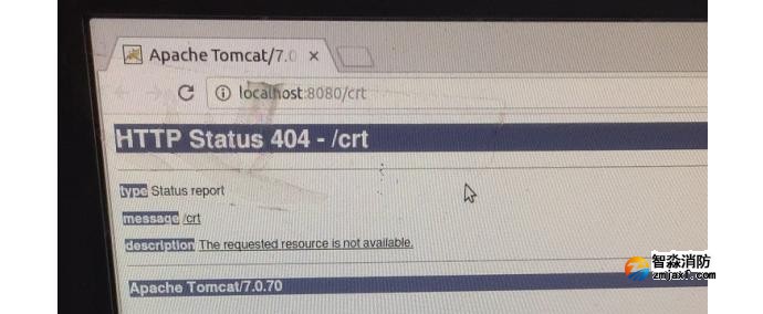 現場CRT一體機報出404故障 現場CRT一體機報出404故障