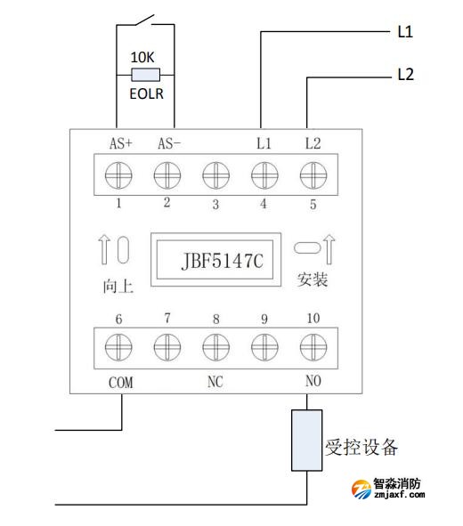 JBF5147C輸入輸出模塊接線圖