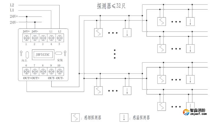 JBF5135C中繼模塊接線圖 JBF5135C中繼模塊接線圖