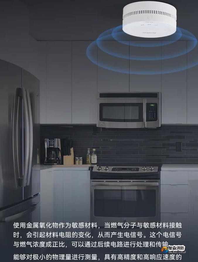 賦安家用可燃氣體探測器FS3025H 賦安家用可燃氣體探測器FS3025H