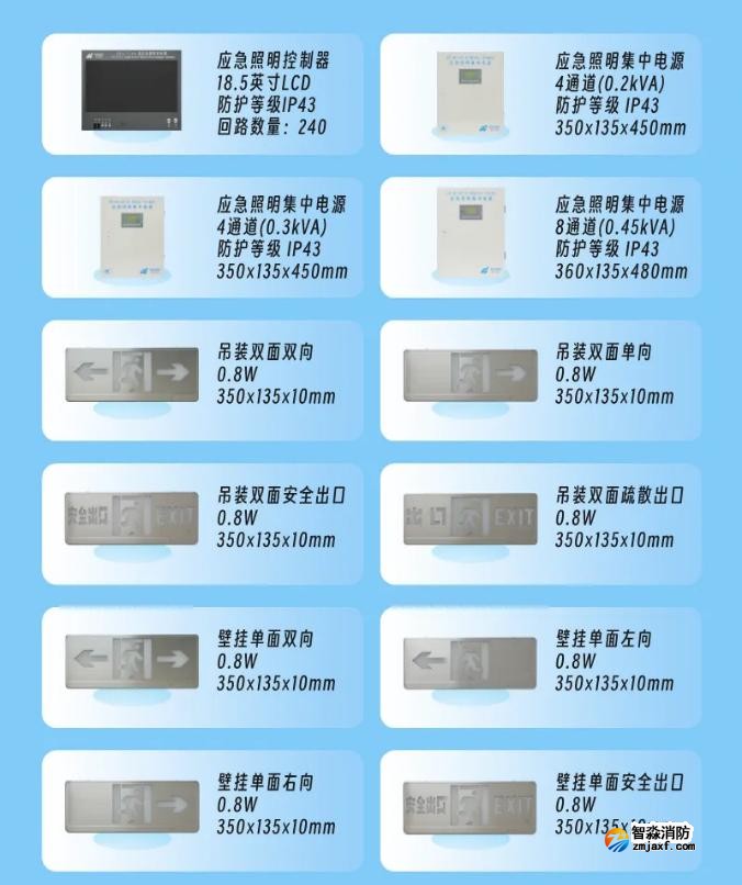 依愛A系列新標疏散系列產品