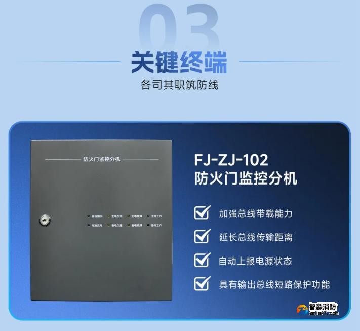 高新投三江防火門監控系統關鍵終端