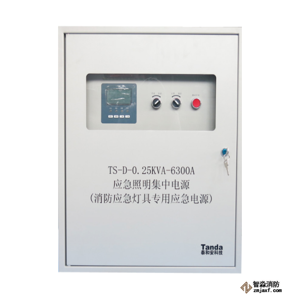 泰和安TS-D-0.25KVA-6300A應急照明集中電源 消防應急燈具專用應急電源
