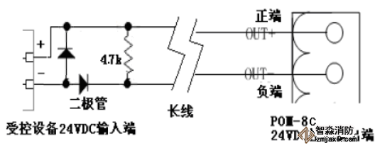 諾帝菲爾POM-8C智能多線聯動控制盤接線圖