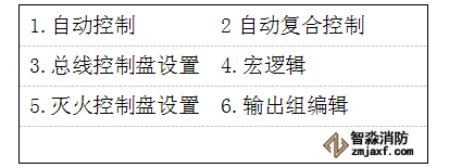 GK652B氣體滅火主機聯動編程